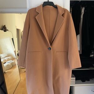 100% wool coat new